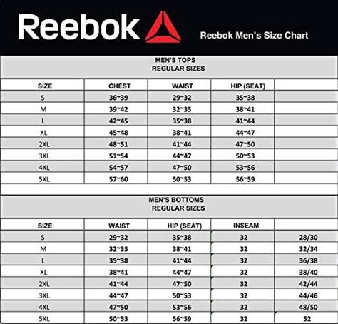 reebok workout shorts|reebok men's shorts size chart.